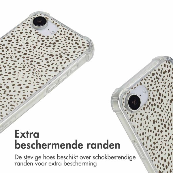 imoshion Design hoesje met koord Apple iPhone 16e - Desert Dots