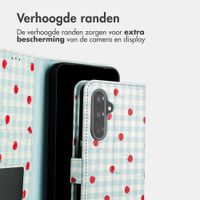 imoshion Design Bookcase Samsung Galaxy A37 (5G) - Cherry Check