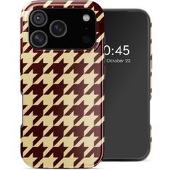 Selencia Vivid Case with MagSafe Apple iPhone 17 Pro - Pied-de-Poule