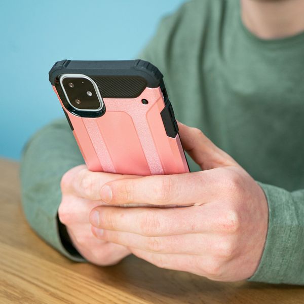 imoshion Rugged Xtreme Backcover Samsung Galaxy M31s - Rosé Goud