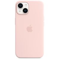 Apple Silicone Backcover MagSafe iPhone 14 - Chalk Pink