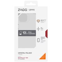 ZAGG Crystal Palace Backcover iPhone 13 - Transparant