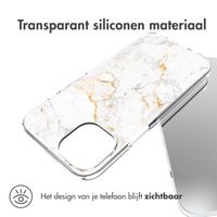 imoshion Design hoesje iPhone 14 - White Marble