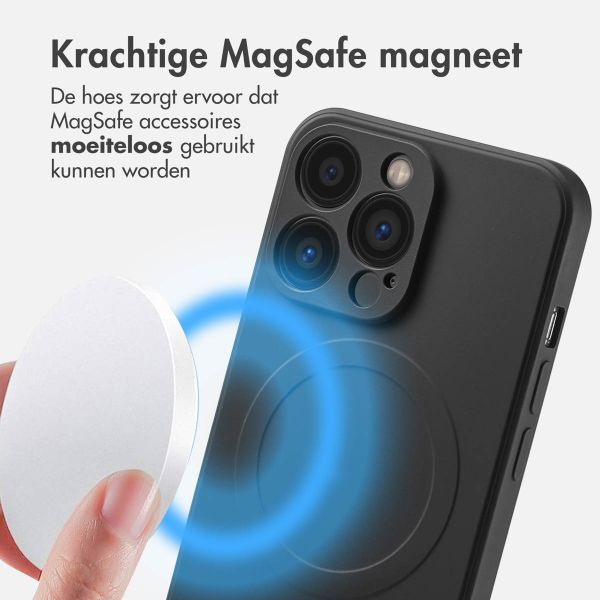 imoshion Color Backcover met MagSafe iPhone 13 Pro - Zwart