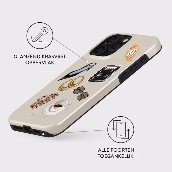 Burga Tough Backcover MagSafe Apple iPhone 15 Pro - Boss Babe