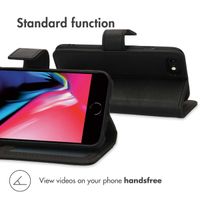 imoshion Luxury Bookcase Apple iPhone SE (2022 / 2020) / 8 / 7 / 6(s) - Black
