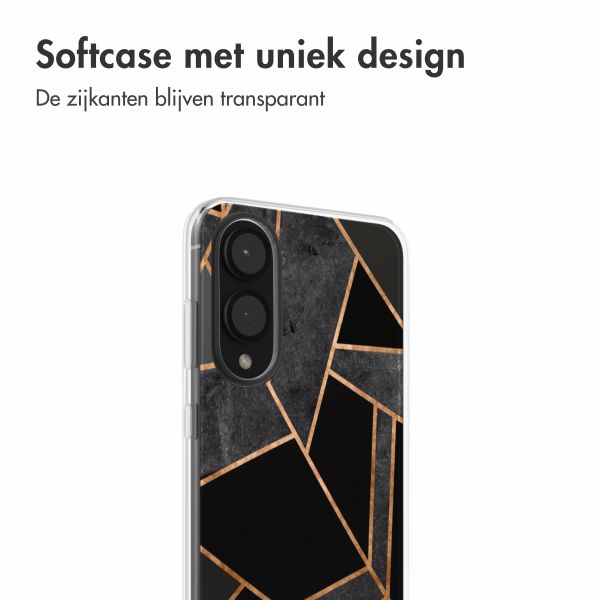 imoshion Design hoesje Samsung Galaxy S25 Edge - Black Graphic