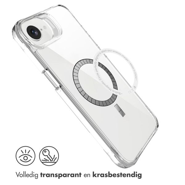 imoshion Rugged Air MagSafe Case Apple iPhone 17e / 16e - Transparant