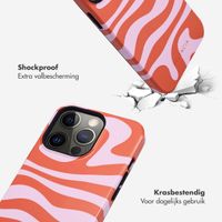 Selencia Vivid Tough Backcover iPhone 13 Pro - Dream Swirl Pink