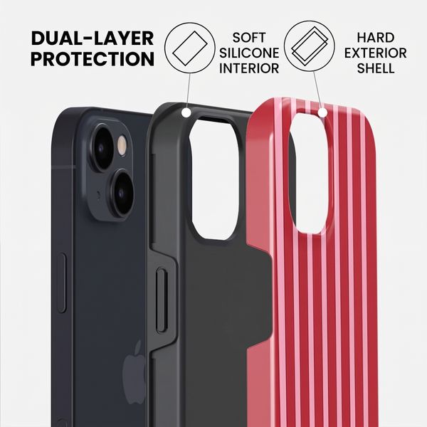 Burga Tough Case with MagSafe Apple iPhone 15 - Strawberry Jam