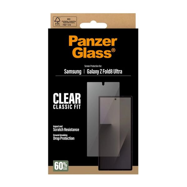 PanzerGlass Ultra-Wide Fit Anti-Bacterial Screenprotector Samsung Galaxy Z Fold 8