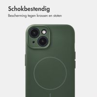 Accezz Grip Backcover met MagSafe Apple iPhone 14 - Donkergroen