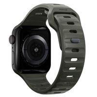 Nomad Sport band FKM Apple Watch Series 1 t/m 11 / SE / Ultra (44/45/46/49 mm) - Ash Green