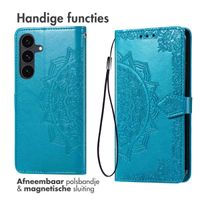 imoshion Mandala Bookcase Samsung Galaxy S25 FE - Turquoise