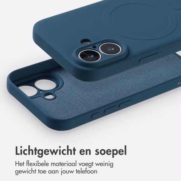 imoshion Color Backcover met MagSafe Apple iPhone 17 - Donkerblauw