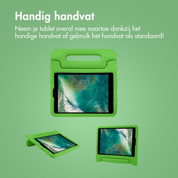 imoshion Kidsproof Backcover met handvat Apple iPad 6 (2018) 9.7 inch / iPad 5 (2017) 9.7 inch - Groen