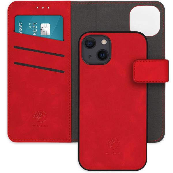 imoshion Uitneembare 2-in-1 Luxe Bookcase iPhone 13 - Rood