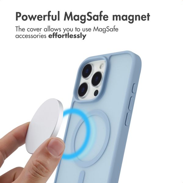 imoshion Colour Guard Back Cover with MagSafe Apple iPhone 16 Pro Max - Light blue