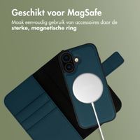 imoshion Uitneembare 2-in-1 Luxe Bookcase Apple iPhone 16 - Blauw