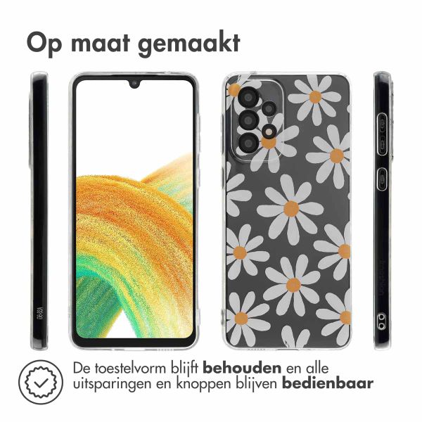 imoshion Design hoesje Samsung Galaxy A33 - Daisy Flower