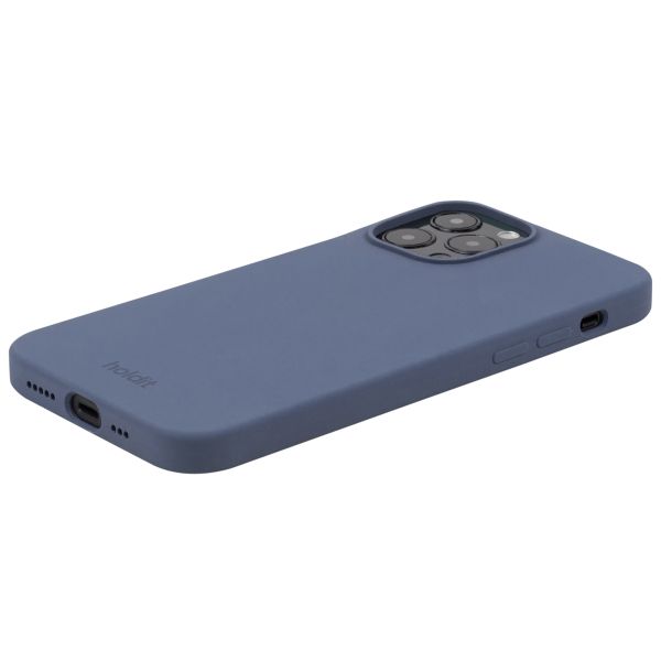 Holdit Silicone Case iPhone 15 Pro Max - Pacific Blue