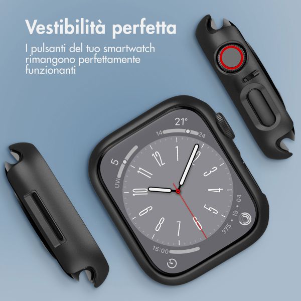 imoshion Full Cover Hardcase Apple Watch 4 / 5 / 6 / SE - 40 mm - Zwart