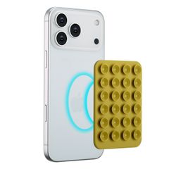 Selencia MagSafe zuignap telefoonhouder - Olive Dust