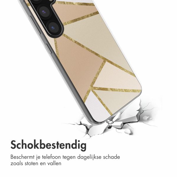 imoshion  Design hoesje Samsung Galaxy S25 - Graphic Beige