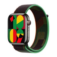 Apple Sport Loop band Apple Watch Series 1 - 9 / SE (38/40/41 mm) | Series 10 / 11 (42 mm) - Black Unity