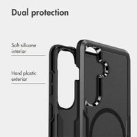 imoshion Backcover with MagSafe Samsung Galaxy S25 / S24 - Black