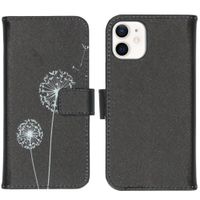 imoshion Design Softcase Bookcase iPhone 12 Mini - Dandelion