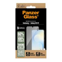 PanzerGlass Ultra-Wide Fit Anti-Bacterial Screenprotector incl. applicator Samsung Galaxy S25 FE