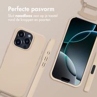 imoshion Color Backcover met afneembaar koord MagSafe Apple iPhone 16 Pro Max - Nude