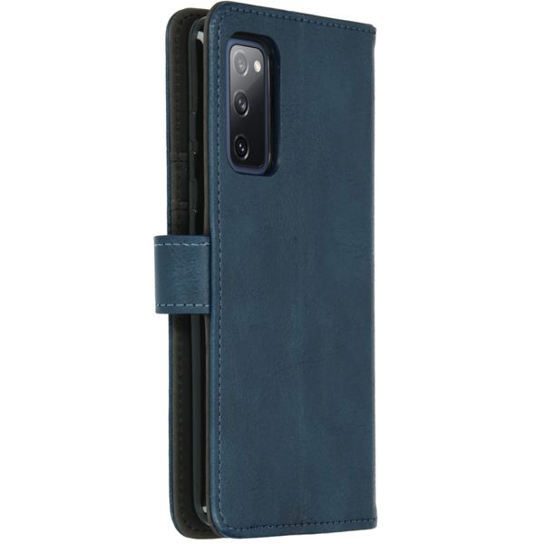 imoshion Luxe Bookcase Samsung Galaxy S20 FE - Donkerblauw