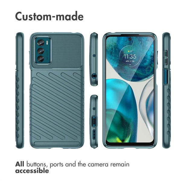 imoshion Thunder Backcover Motorola Moto G42 - Groen