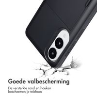 imoshion Backcover met pasjeshouder Samsung Galaxy S25 Edge - Zwart