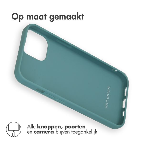 imoshion Color Backcover iPhone 14 - Donkergroen