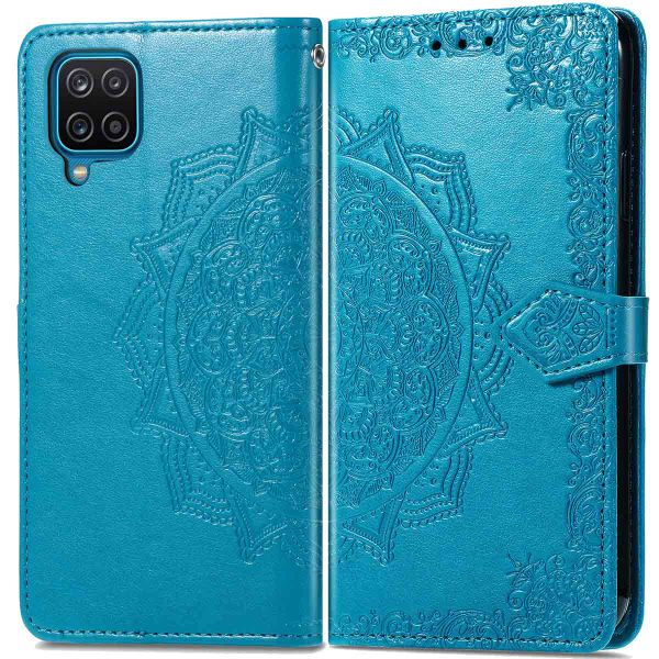 imoshion Mandala Bookcase Samsung Galaxy M22 / A22 (4G) - Turquoise