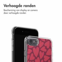 imoshion Design hoesje Apple iPhone SE (2022 / 2020) / 8 / 7 - Hearty Coral Dust