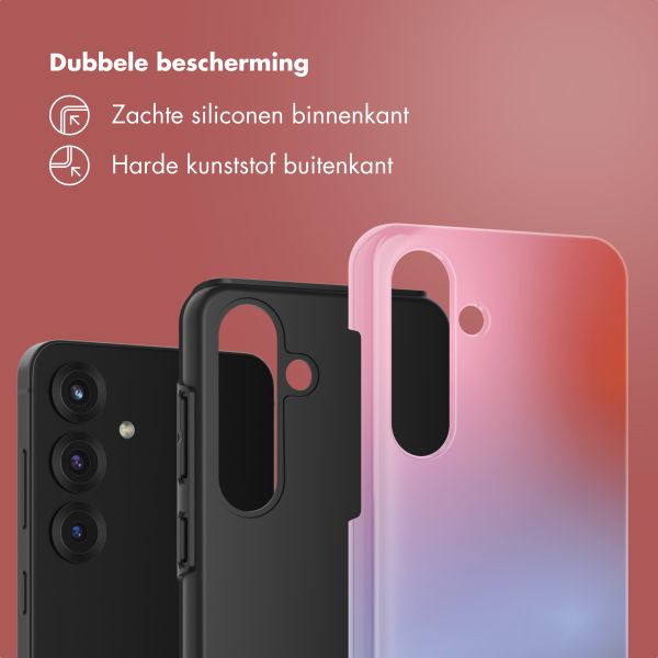 Selencia Vivid Backcover Samsung Galaxy S25 - Gradient Soft Blush