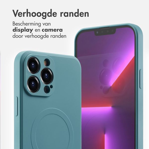 imoshion Color Backcover met MagSafe Apple iPhone 13 Pro Max - Smoke Green