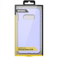 Accezz Liquid Silicone Backcover Samsung Galaxy S10e - Paars