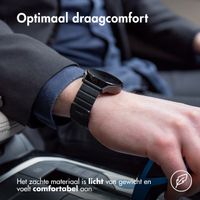 imoshion Magnetisch lederen bandje Samsung Galaxy Watch 7 40/44 mm - Zwart