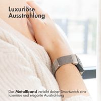 imoshion Milanees magnetisch bandje Xiaomi Smart Band 8 / 9 - Zilver