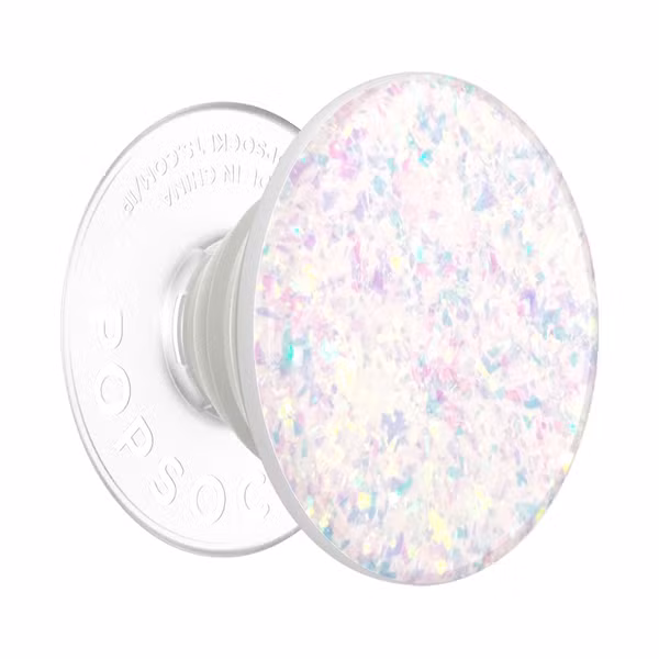 PopSockets PopTop - Iridescent Confetti White