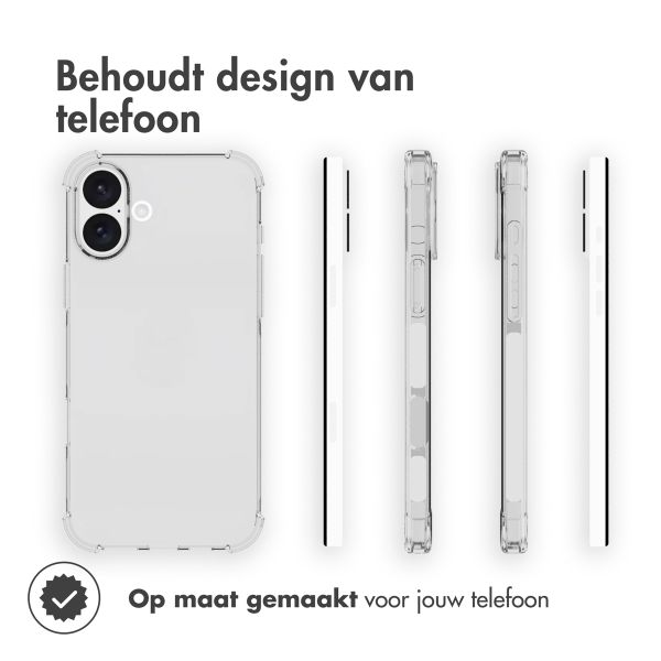 imoshion Shockproof Case Apple iPhone 16 - Transparant