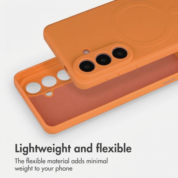 imoshion Colour Back Cover with MagSafe Samsung Galaxy S26 Plus - Orange