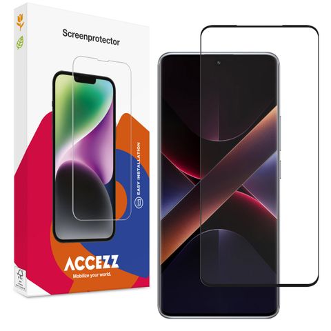Accezz Gehard Glas Full Cover Screenprotector Xiaomi Poco X7