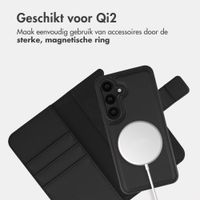 imoshion Uitneembare 2-in-1 Luxe Bookcase Samsung Galaxy S25 - Zwart