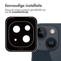imoshion 2 Pack Camera lens protector Apple iPhone 15 / 15 Plus - Zwart